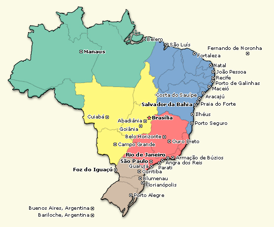 Brazil Map